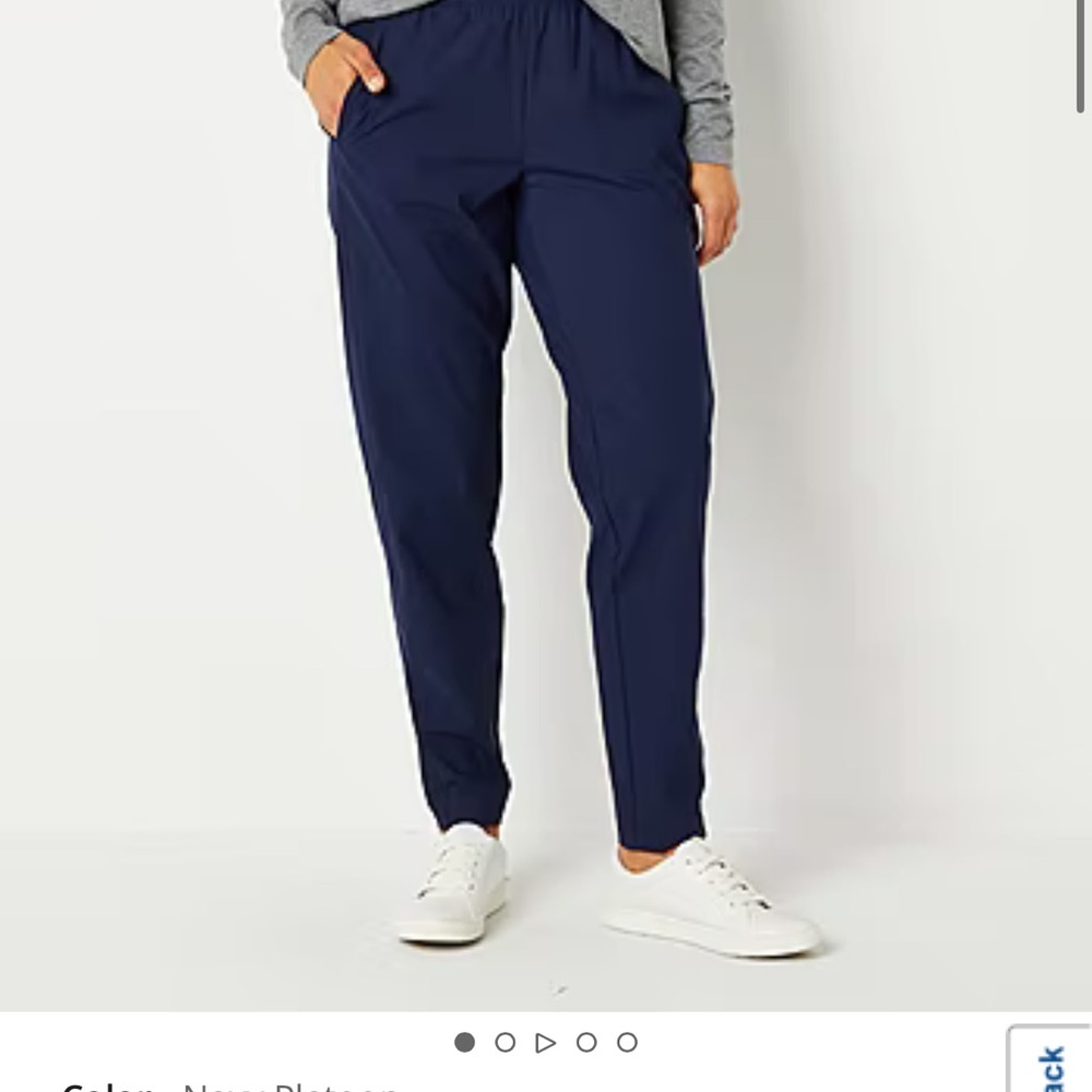 Blue STYLUS dress pants from JcPenny. Size medium
